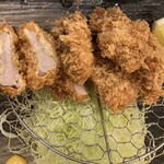 新潟かつ一 - ヒレかつとカキフライ定食