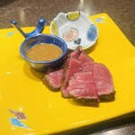 博多小皿鉄板 べっぴんしゃん - 佐賀なかむら牛（雌牛）