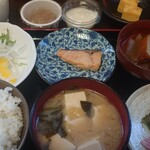 味処ふる川 - 朝食(税込み600円)