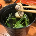 炭焼きうなぎの魚伊 - 肝吸い