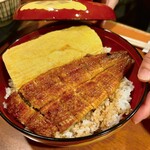 炭焼きうなぎの魚伊 - 上うな玉丼