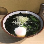 そばの神田東一屋 - アサソバビンボー！　
      朝そば＋わかめ！