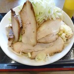 ラーメン 岩佐 - がっつり野菜Ｗ豚増し　