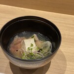 Umeda Sushi Yokota - 鯨のさえずり 椀物