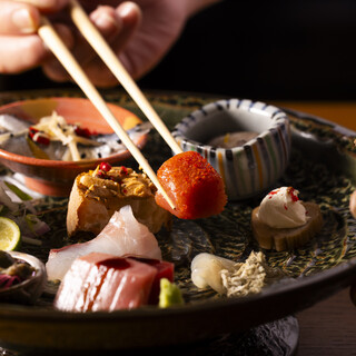 【旬の食材を使用】四季を彩る独創和食