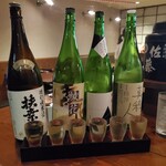 さとう - 日本酒三種飲み比べセット