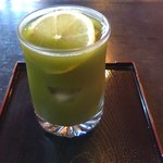 いっぷく茶屋 - ひと工夫されてる『抹茶レモン』
