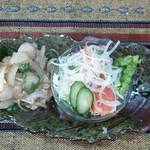 ごちそうぐれいぷはうす - 生姜焼き700円  