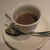 フィオリスカ - ランチ・付け出しの黒豆スープ