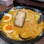 Sapporo Jukusei Miso Ramen Shoujin - 味玉味噌らーめん