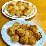 ほていや - たこ焼き10個380円×2皿