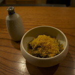 魚菜料理 縄屋 - カラスミ蕎麦