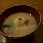 魚菜料理 縄屋 - 白味噌のお雑煮