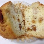 エフ・マルシェ - ナッツとホワイトチョコのマフィン