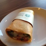 スターバックスコーヒー - ホットサラダラップ