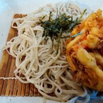 Mampuku An - かき揚げ蕎麦　蕎麦は勿論かき揚げ最高