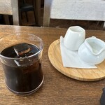 Esuto - 【2024.2.26(月)】海と幸のトマトパスタセットのアイスコーヒー