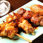 焼き鳥と油そば 大森屋 - 料理写真:焼き鳥盛り合わせ