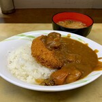 信濃路 - メンチカツカレー