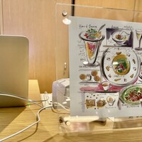 レストランエール - 入口カウンター