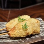 Torippa-style bamboo shoot skewers