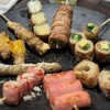 博多野菜巻き串焼き ここにこんね