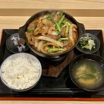 和洋折衷 灯 - 限定5食ジンギスカン定食1200円