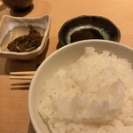 かっぽう庵 江上 - お代わりOKのご飯&もずく酢♪
