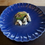 徳山鮓 - 鮒の熟れ鮓　昆布締め　鮎の熟れ鮓