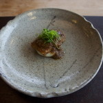 徳山鮓 - 熊の煮込み　味噌のソース