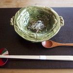 徳山鮓 - 鼈と山椒　葱　鰻の骨の出汁