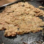 鉄板酒場 十 - もんじゃ焼き(ベビースター・明太子・チーズ)