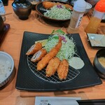 しゃぶかつ かつ喜 - 料理写真:彩りかつ膳