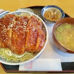 山ぼたん - とろロースソースカツ丼（小）。毎回これを頼んでしまう。是非一度。美味すぎる一品っ❤