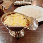 キュイボンヌ - 【シーフードカレー】(¥1550)+【ゴーダチーズ】(¥300)