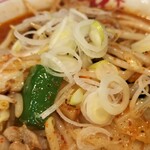 蒙古タンメン中本 - シャキシャキの野菜