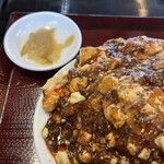 中華食道 真 - 小鉢には搾菜