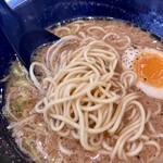 Hama Zushi - 北海道味噌ラーメン…麺！