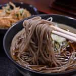 みさわ - かけそば＠税込340円、かきあげ天＠税込160円