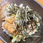 中華そば ひびき - チャーシューご飯