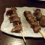 やきとり家すみれ - 砂肝　はつ