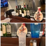 Wa in Ya - 可見燒烤台的吧台座位
                      
                      在這家餐酒館裡，第一次看到有電視的店鋪σ(^_^;)