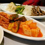 キムチ、ナムル盛り合わせ