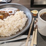 ベックスコーヒーショップ - 30種類のスパイスを使ったほろほろやわらかポークカレー(セット)￥960