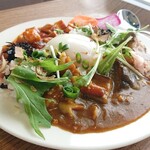 スカイレストラン ハレアス - ホッキカレーもいいのよねぇ