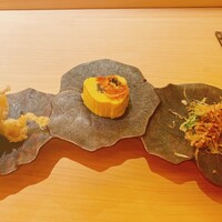 鮨 三國 - 先付け三種