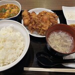 Hotei - ザンギB定食1090円税込み