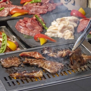 You can also have Yakiniku (Grilled meat).