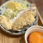 トーキョーアジフライ - 兵庫県相生産の牡蠣フライを単品で♪