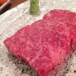 七輪や 麻布十番店 - サーロイン六方焼き